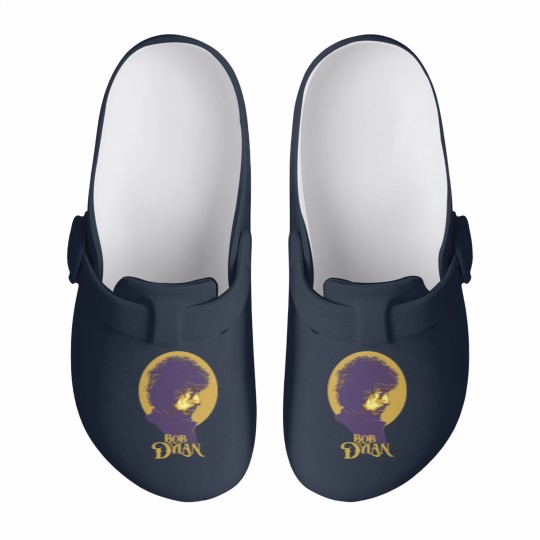Discover Bob Dylan Retro Slip On Clogs, Bob Dylan Slip On Clogs, Vintage Bob Dylan