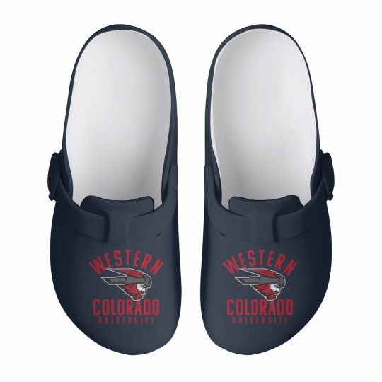 Discover Western Colorado University Mountaineers Large Slip On Clogs