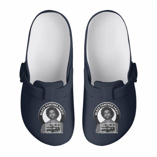 Discover Huey Newton Slip On Clogs, bl panther porty Slip On Clogs