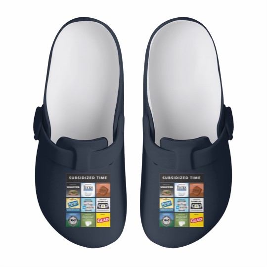 Discover Subsidized Time from Infinite Jest - Infinite Jest - Slip On Clogs