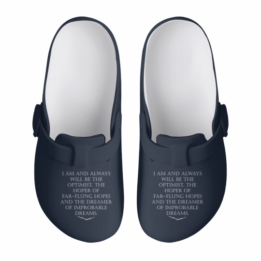 Discover 9th Doctor Quotes Slip On Clogs