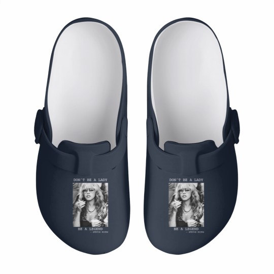 Discover Don't Be A Lady Be A Legend Slip On Clogs, Vintage Stevie Nicks Slip On Clogs