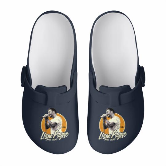 Discover Retro Liam Payne Tribute Slip On Clogs, RIP Liam Payne Sweater, Liam Payne 1D Slip On Clogs