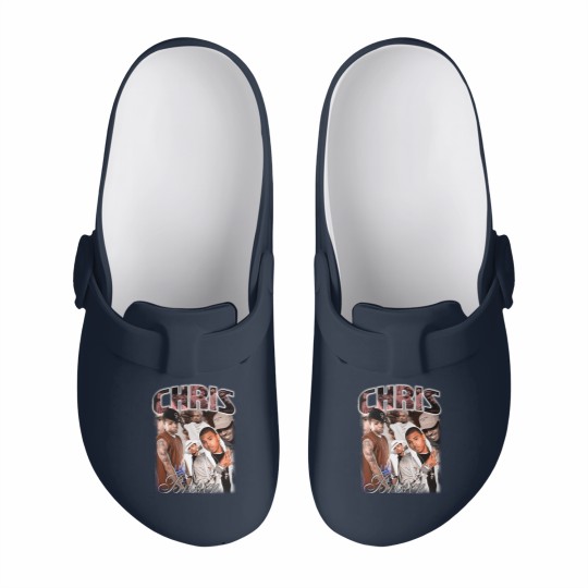 Discover Vintage Chris Brown Slip On Clogs, Chris Brown Slip On Clogs, Chris Brown Hip Hop Slip On Clogs