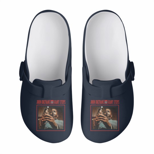 Discover Men's Cotton Crew Slip On Clogs John Coltrane Giant Steps