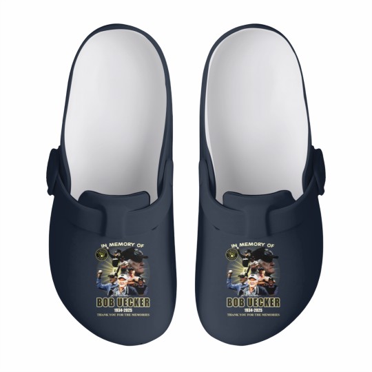 Discover In Memory Of Bob Uecker 1934-2025 Thank You - Bob Uecker - Slip On Clogs