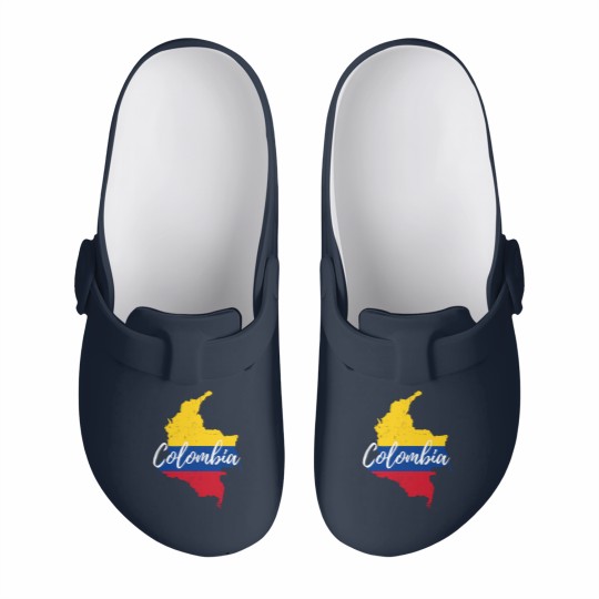 Discover Mapa de Colombia - Map of Colombia - Colombia - Slip On Clogs
