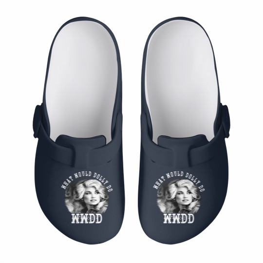 Discover WWDD - What Would Dolly Do Slip On Clogs Slip On Clogs