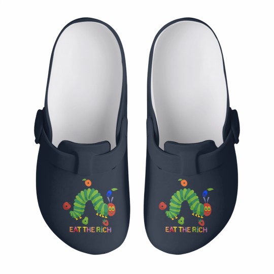 Discover Eat The Rich The Very Hungry Caterpilla Slip On Clogs, Very Hungry