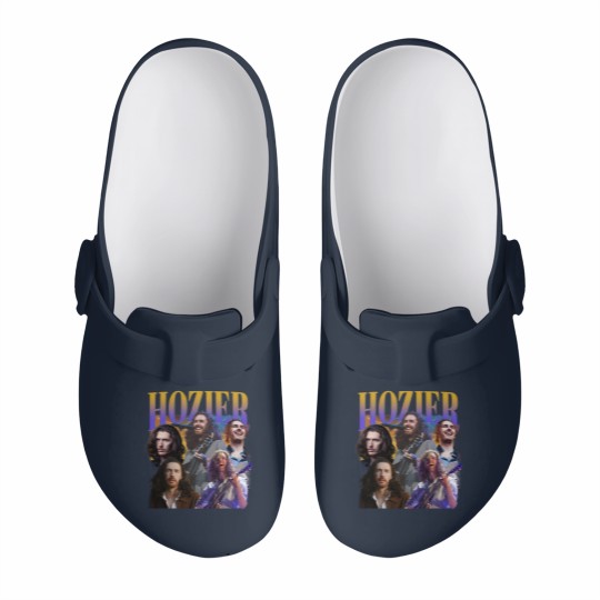Discover Music Slip On Clogs, Hozier Slip On Clogs, Classic 90s Graphic Slip On Clogs, Unisex, Vintage