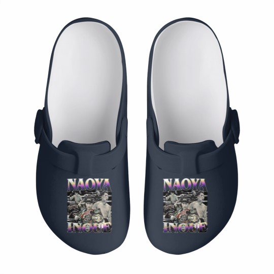 Discover Naoya Inoue, Boxing Slip On Clogs, Classic 90s Graphic Slip On Clogs, Unisex, Naoya Inoue Vintage Bootleg