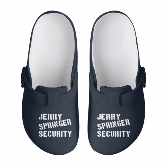 Discover jerry springer security - Jerry Springer Security - Slip On Clogs