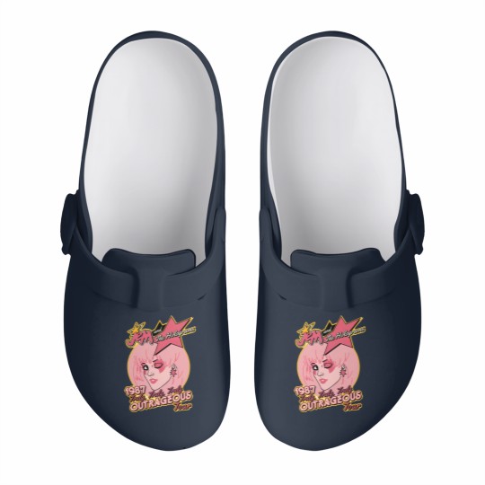 Discover Jem & The Holograms Slip On Clogs, Jem Outrageous Tour Slip On Clogs