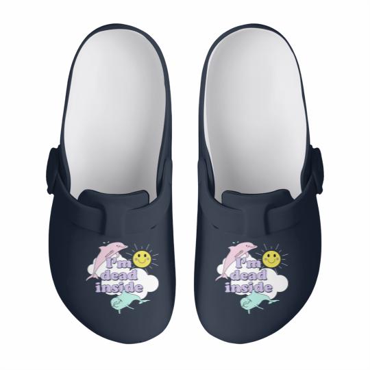 Discover Im Dead Inside Classic - Im Dead Inside Classic - Slip On Clogs