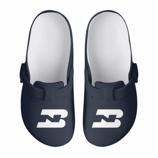 Discover Bn Burlington Northern Railroad Slip On Clogs