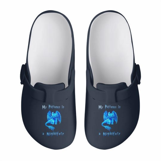 Discover Toothless Slip On Clogs, My Patronus Is A Night Fury Slip On Clogs, Gift For Fan