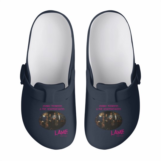 Discover Johnny Thunders L.A.M.F Slip On Clogs