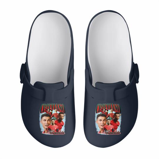 Discover Christiano Ronaldo Slip On Clogs, Christiano Ronaldo fan Slip On Clogs