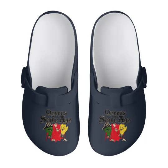 Discover Queens Of The Stone Age Slip On Clogs, Queens Of The Stone Age Band Slip On Clogs