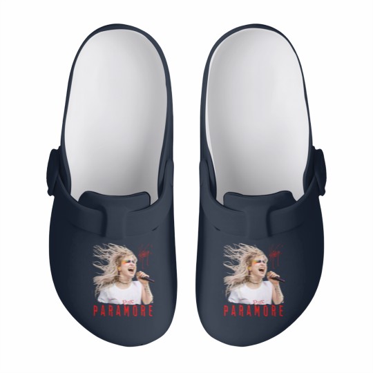 Discover Paramore Hayley Williams Slip On Clogs, Music Tour 2023, Paramore Merch Slip On Clogs
