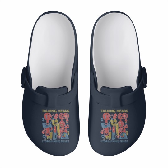 Discover Stop Making Sense Talking head retro Slip On Clogs, Talking head indie shoegaze Slip On Clogs