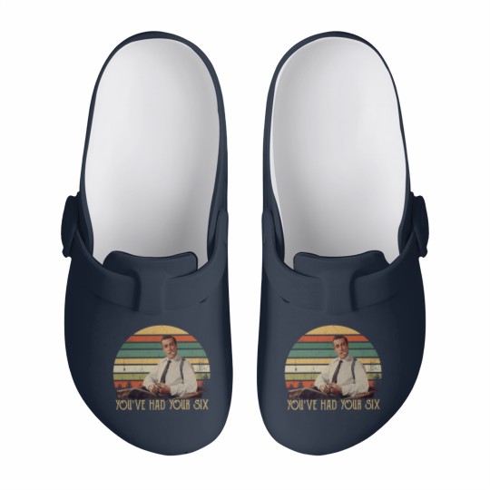 Discover You've Had Your Six Vintage Slip On Clogs Slip On Clogs Dr No, James Bond Slip On Clogs For Fans