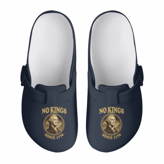Discover No Kings Since 1776. - No Kings - Slip On Clogs