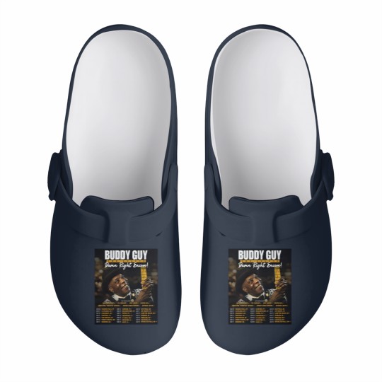 Discover Buddy Guy 2025 The Damn Right Encore Tour Dates Slip On Clogs