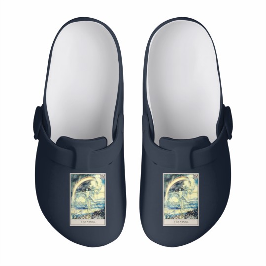 Discover Tarot - The Moon - Tarot - Slip On Clogs