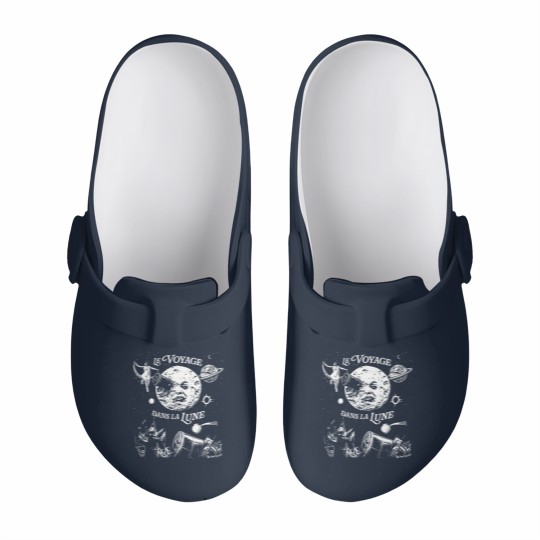 Discover A Trip To The Moon Le Voyage Dans La Lune 1902 Silent Film Unisex Classic Slip On Clogs