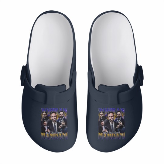 Discover Zohran For New York City Bootleg 90s Vintage Slip On Clogs