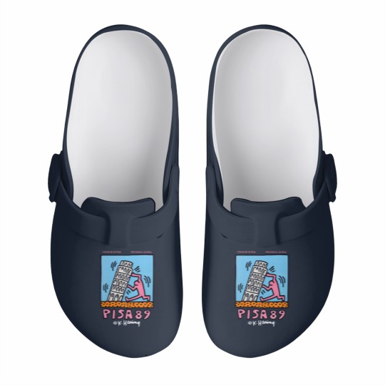 Discover Keith Haring Pisa 89 Slip On Clogs