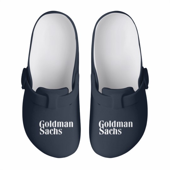 Discover GOLDMAN SACHS BLUE    GOLDMAN SACHS BLUE Slip On Clogs