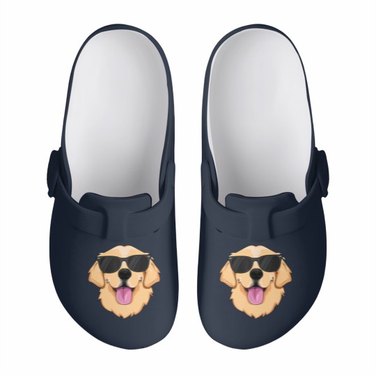 Discover Golden Retriever for Boys Girls Sunglasses Slip On Clogs Slip On Clogs