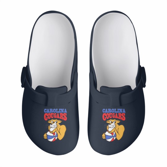 Discover Carolina Cougars Vintage Slip On Clogs