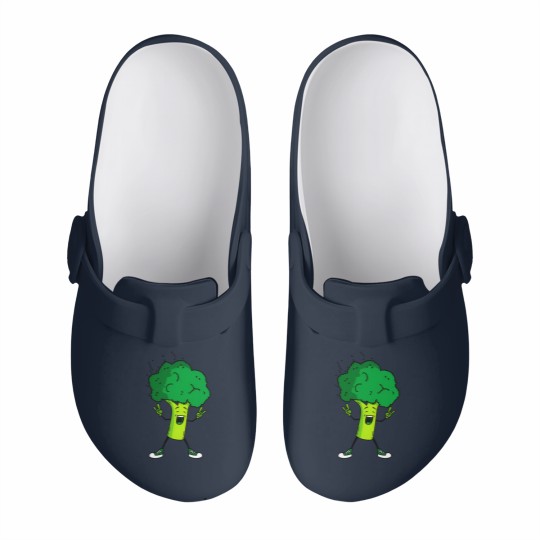 Discover Broccoli rocks Slip On Clogs