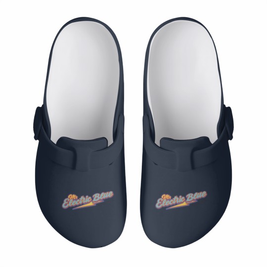 Discover Benson Boone Mr Electric Blue Slip On Clogs, Gift for Fans