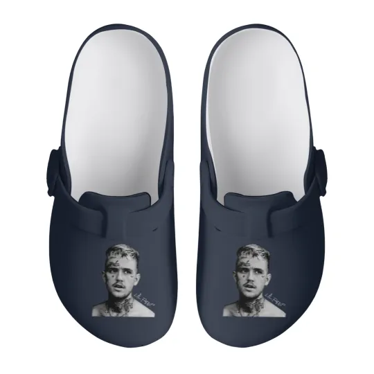 Discover Lil Peep Slip On Clogs, Hip Hop Slip On Clogs, Rappers Slip On Clogs, Cry Baby Slip On Clogs, Lil Peep Merch