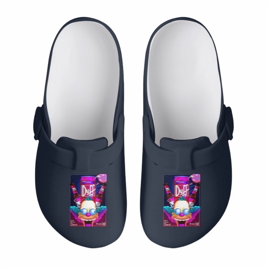 Discover Krusty the Clown Slip On Clogs, Duff Beer Slip On Clogs Slip On Clogs, Simpson Slip On Clogs