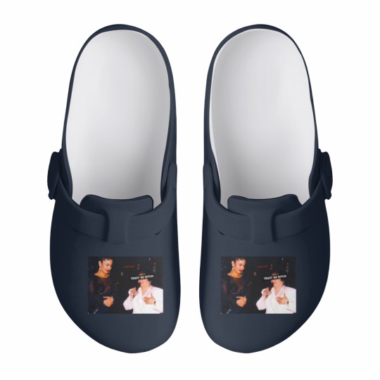 Discover Trust No Bitch - Selena Quintanilla Graphic Slip On Clogs