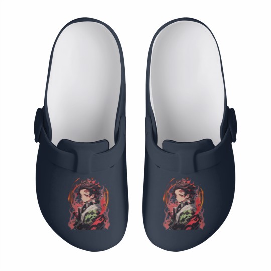 Discover Anime Slip On Clogs, Tanjirou Slip On Clogs, Anime Lovers Slip On Clogs