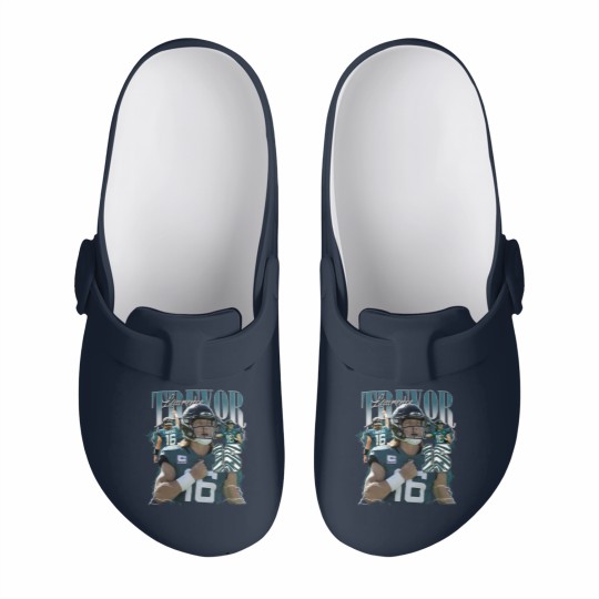 Discover Vintage Trevor Lawrence Slip On Clogs, Classic 90s Graphic Slip On Clogs