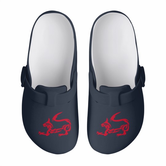 Discover Dragon Cat Slip On Clogs