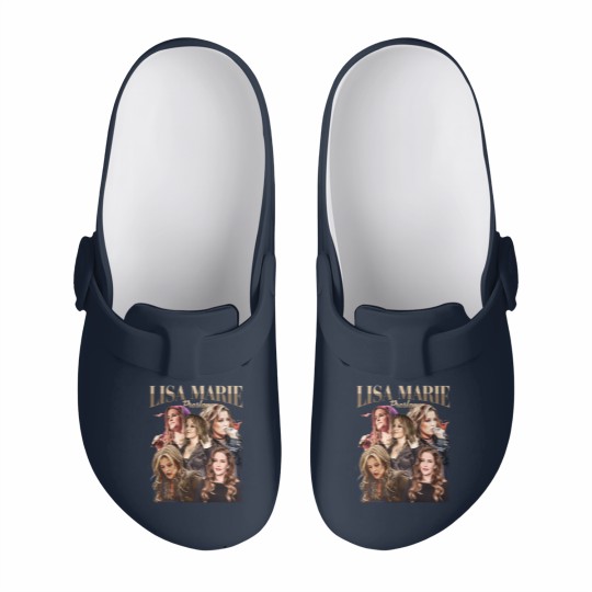 Discover Vintage Style Lisa Marie Presley 90s Vintage Slip On Clogs, Lisa Marie Presley Merch