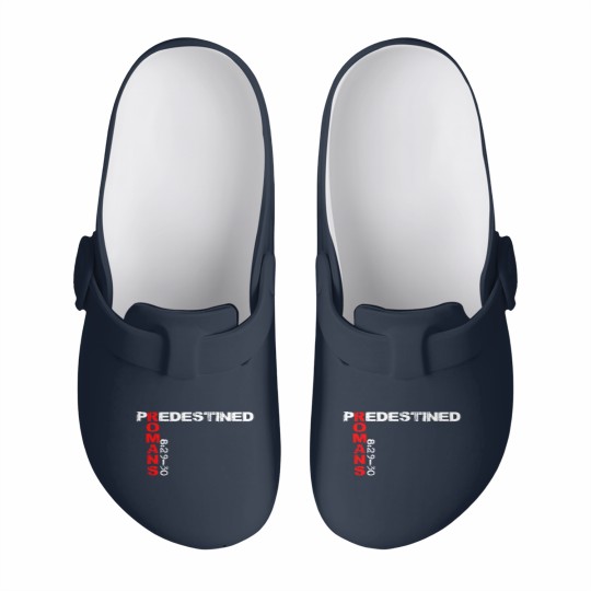 Discover Predestined Romans 8:29-30 Slip On Clogs Slip On Clogs