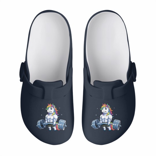 Discover Unicorn Weightlifting Slip On Clogs, Unicorn Slip On Clogs, Unicorn Gifts, Gym Slip On Clogs, Workout Slip On Clogs