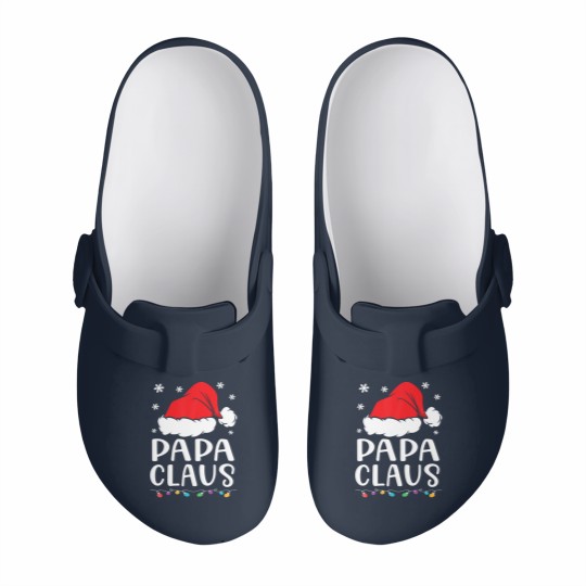 Discover Papa Claus Family Matching Papa Claus Pajama Slip On Clogs