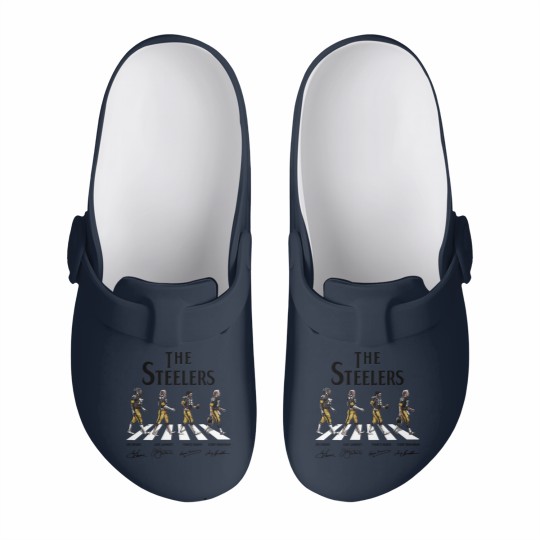Discover The Stee lers Walking Abbey Road Signatures Slip On Clogs