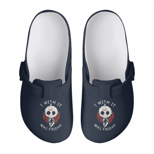 Discover I Wish it was Friday Slip On Clogs