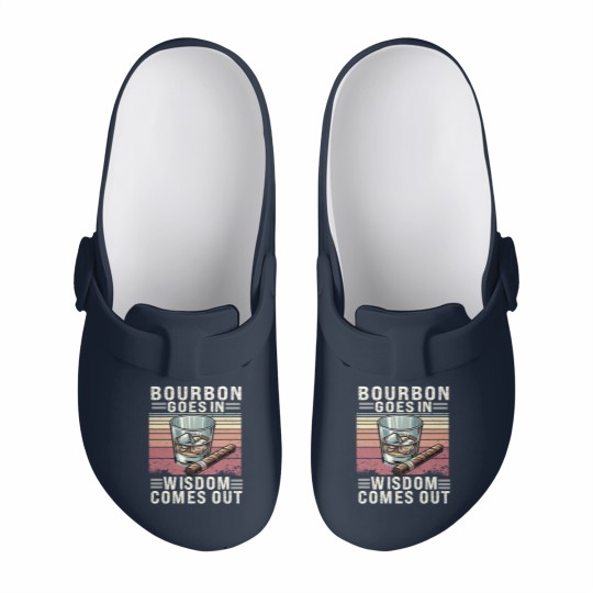 Discover Bourbon For Men Bourbon Goes In Wisdom Comes Out, Bourbon Slip On Clogs, Bourbon Lover, Bourbon Whiskey, Bourbon Bottle, Bourbon Gift, Bourbon Drinker Slip On Clogs